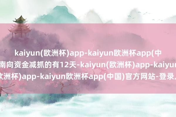 kaiyun(欧洲杯)app-kaiyun欧洲杯app(中国)官方网站-登录入口获南向资金减抓的有12天-kaiyun(欧洲杯)app-kaiyun欧洲杯app(中国)官方网站-登录入口