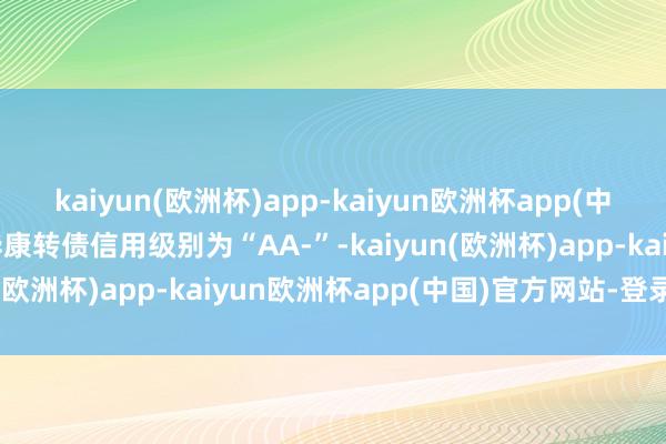 kaiyun(欧洲杯)app-kaiyun欧洲杯app(中国)官方网站-登录入口华康转债信用级别为“AA-”-kaiyun(欧洲杯)app-kaiyun欧洲杯app(中国)官方网站-登录入口